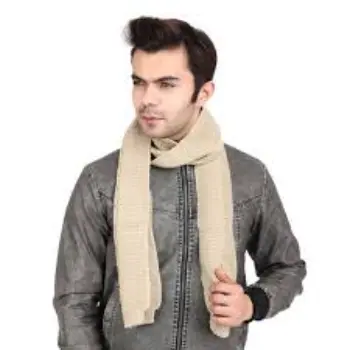 Unisex Soft Woolen Warm Winter Knitted Muffler